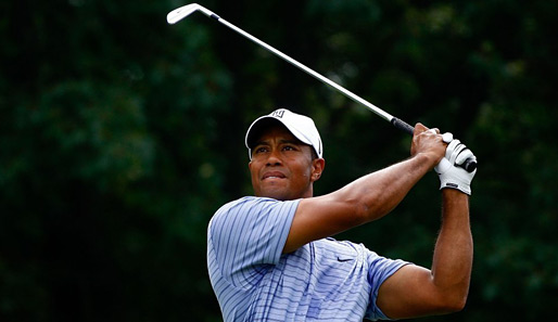 Tiger Woods ist in diesem Jahr noch ohne Sieg bei einem der Major-Turniere