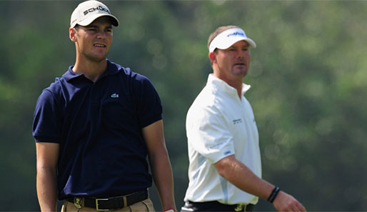 Alexander Cejka (l.) gewann zehn PGA-Turniere, Martin Kaymer dreizehn