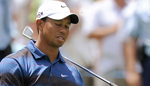 Tiger Woods hat kaum noch Chancen auf den ersten Turniersieg im Jahr 2010