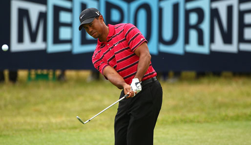 Tiger Woods ist derzeit auf dem zweiten Platz der Weltrangliste