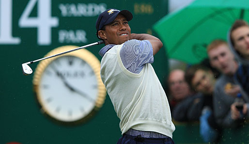 Tiger Woods holte am dritten Tag des President's Cup seinen ersten Punkt