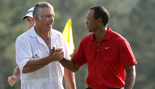 Steve Williams und Tiger Woods sind heute nicht mehr gut aufeinander zu sprechen