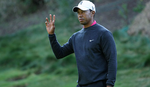 Tiger Woods hatte in Thousand Oaks Schwierigkeiten mit dem Wind