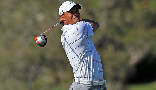 Tiger Woods spielte in seiner zweiten Runde eine famose 65