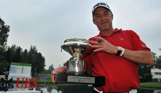 Miguel Angel Jimenez ist der älteste European-Tour-Turnier-Sieger der Golf-Geschichte