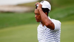 Tiger Woods ist aktuell nicht in Topform