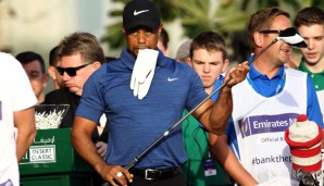 Tiger Woods musste in Dubai aussteigen