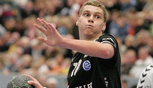 Jonathan Eisenkrätzer rückt aus der Gummersbacher Handball-Akademie in den Profi-Kader