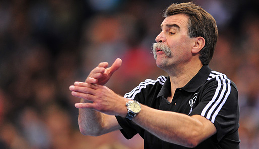 Heiner Brand ist seit 1997 Coach der Deutschen Nationalmannschaft
