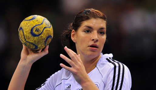 Nationalspielerin Franziska Mietzner spielt in der Handball-Bundesliga beim Frankfurter HC