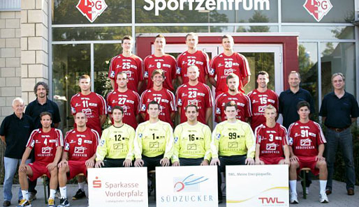 Das Team der TSG Friesenheim für die Saison 2010/2011