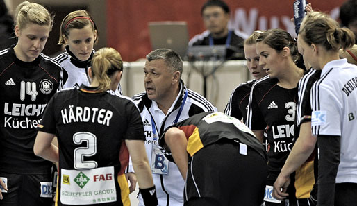 Die deutschen Handballerinnen haben heute ihr EM-Auftaktspiel gegen Schweden