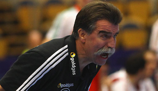 Geht es nach seinem Assistenten, bleibt Heiner Brand Handball-Bundestrainer