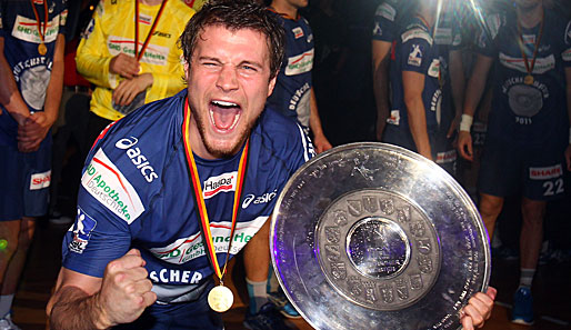 Michael Kraus gewann 2011 mit dem HSV die deutsche Meisterschaft