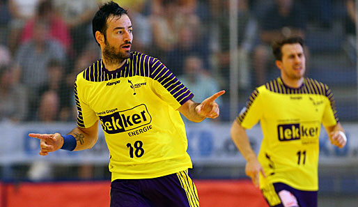Iker Romero war mit Spanien Handball-Weltmeister und spielt jetzt für die Füchse Berlin