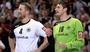 Das DHB-Team um Oliver Roggisch und Carsten Lichtlein testet gegen Österreich