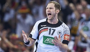 Steffen Weinhold droht für das wichtige Spiel gegen Dänemark auszufallen