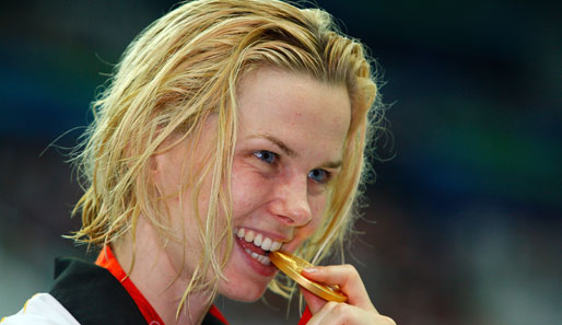 Britta Steffen will ihre Karriere bis Olympia 2012 fortsetzen