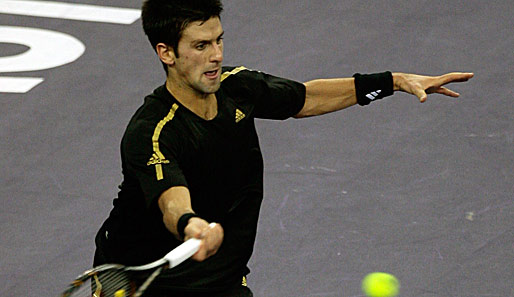 Trotz der ersten Niederlage beim Masters-Cup fürs Halbfinale qualifiziert: Novak Djokovic