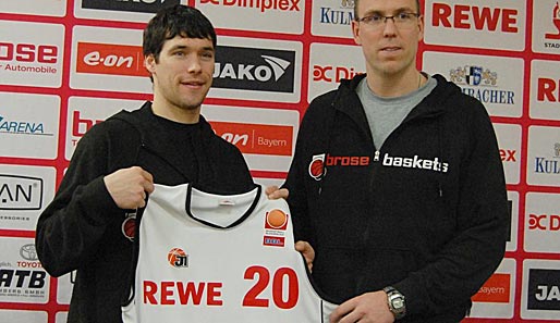 Dan Dickau soll die Brose Baskets Bamberg mit seiner Erfahrung aus 300 NBA-Spielen verstärken