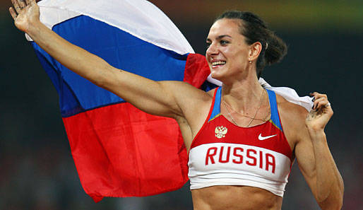 Jelena Issinbajewa wurde zur Sportlerin des Jahres gewählt