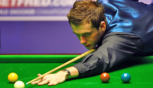 mark selby snooker. Mark Selby stand beim
