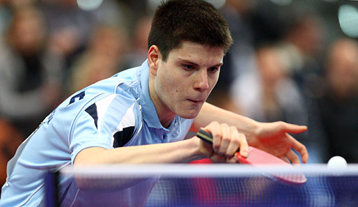 Dimitrij Ovtcharov legte mit dem Sieg gegen Tiago Apolonia den Grundstein für 22. Meisterschaftserfolg