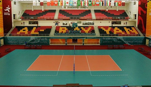 Die Volleyball-Halle in Doha wird im November leer bleiben, der Ausrichter der Klub-WM hat kein Geld