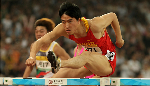 Liu Xiang gewann 2004 in Athen den Olympiatitel