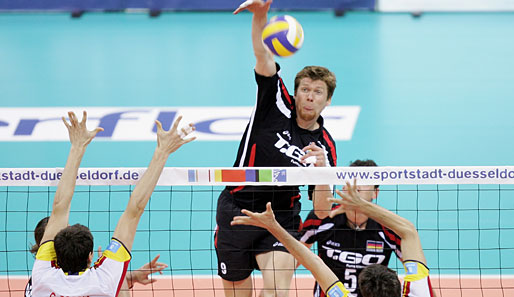 Stefan Hübner erklärte seinen Rücktritt aus der Volleyball-Nationalmannschaft