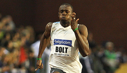 Usain Bolt gewann 2008 in Peking drei Goldmedaillen