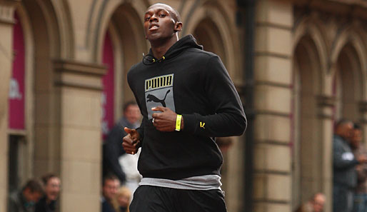 Olympiasieger Usain Bolt trifft bei den Trials auf Asafa Powell