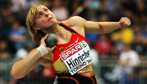 Denise Hinrichs holte sich die Goldmedaille im Kugelstoßen