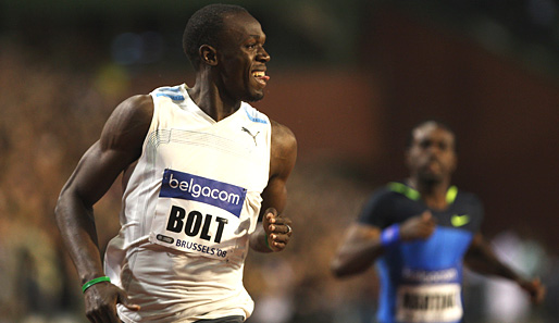 Usain Bolt, der aktuelle Weltrekordhalter über 100 Meter, hat in Paris Großes vor