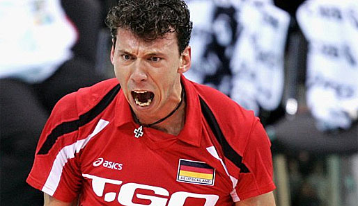 Björn Andrae war von 2004 bis 2006 drei Mal in Folge Deutschlands Volleyballer des Jahres