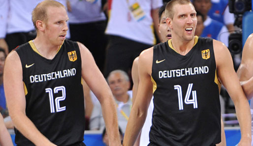 Spielen Chris Kaman und Dirk Nowitzki bei der EM in Polen zusammen für Deutschland?