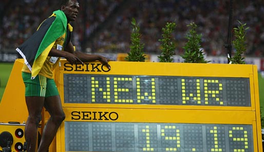 Usain Bolt schockt die Welt erneut: 19,19 Sekunden über 200 Meter - einfach unglaublich!