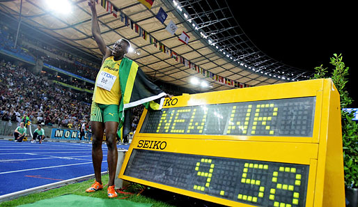 100m Sprint Weltrekord