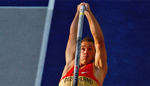 Alexander Straub gewann bei der Hallen-EM 2009 in Turin die Bronzemdaille