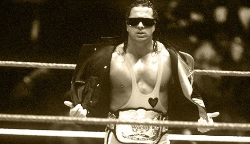 Bret "The Hitman" Hart gewann in seiner 13-jährigen WWF-Karriere alles, was es zu gewinnen gab