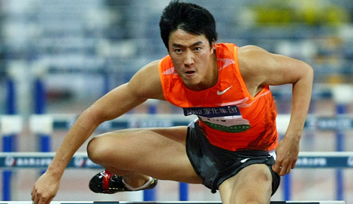 Liu Xiang gewann bei der WM 2007 in Osaka die Goldmedaille über 110 Meter Hürden
