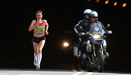 Irina Mikitenko musste sich beim Chicago-Marathon mit dem zweiten Platz begnügen