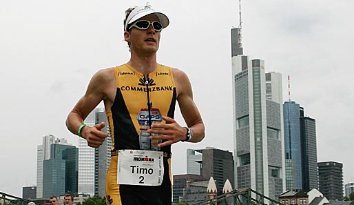 Timo Bracht gewann dieses Jahr den Ironman in Frankfurt mit Streckenrekord und EM-Titel