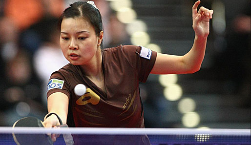 Wu Jiaduo holte 2009 den Europameister-Titel im Einzel
