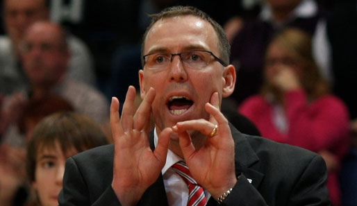 Der Amerikaner Chris Fleming trainiert seit 2008 die Brose Baskets aus Bamberg