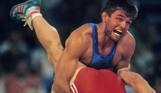Der Ungar Peter Farkas gewann 1992 in Barcelona Olympia-Gold im Ringen