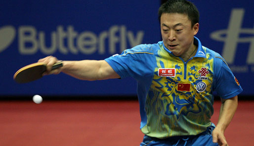 Ma Lin gewann 2008 in Peking Gold im Einzel und mit der Mannschaft