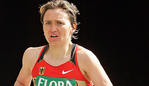 Irina Mikitenko hält den deutschen Rekord über die Marathon-Distanz