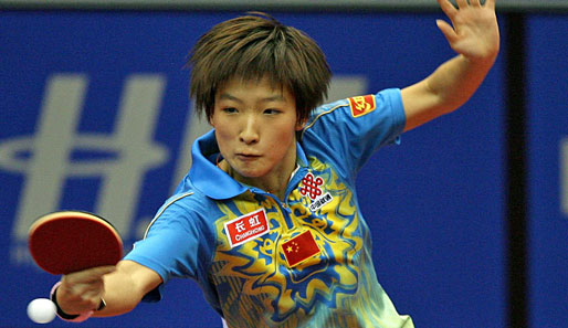 Liu Shiwen gewann 2009 Bronze im Einzel bei der WM