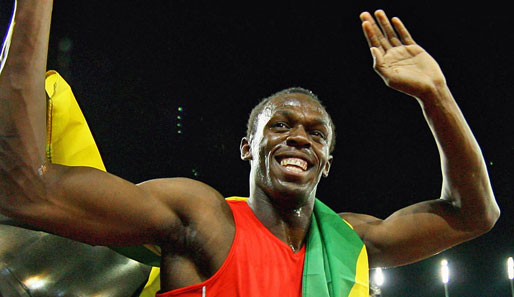 Usain Bolt dominierte die Leichtathletik-WM 2009 in Berlin und räumte mächtig ab